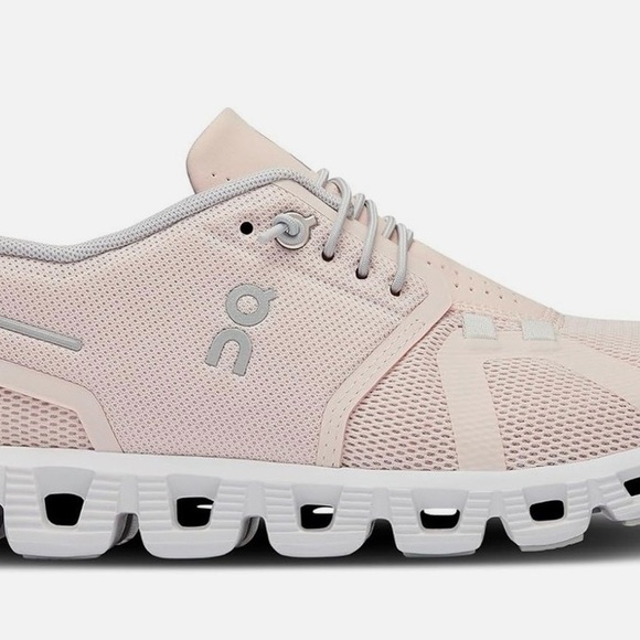 On Running Shoes - On Cloud 5 US Running Shoes Pink Shell Athletic Sneakers Sz 8